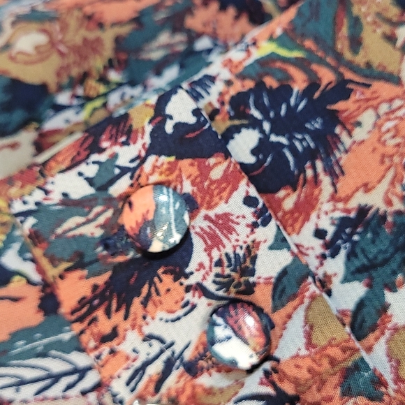 AQUA Floral Chiffon Puff Sleeve Dress 🦋 - Picture 8 of 12